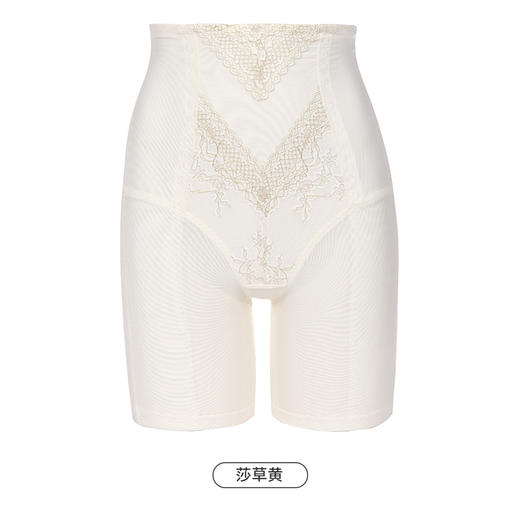 都市丽人美体纤塑强塑束裤女蕾丝+网纱塑身无平角束裤LT44B7 商品图10