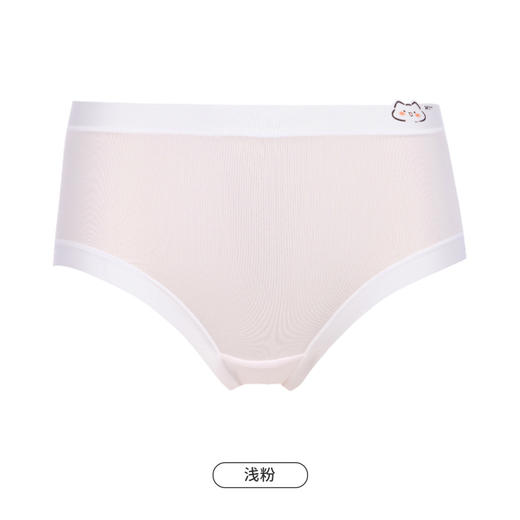 都市丽人功能系列生理裤内裤女锦泳女士内裤中腰平角内裤LK48A3 商品图8