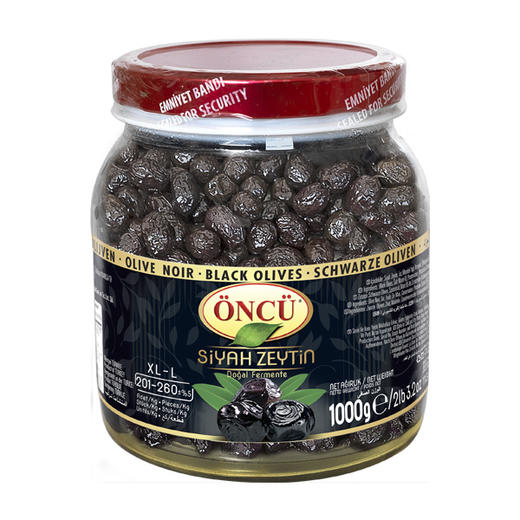 爱厨黑橄榄大号 1000g Oncu Black Olive-L-1kg 商品图0