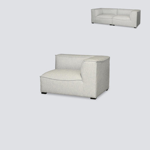 NS家居nsfurniture软包布艺转角组合沙发NSSF-5430 商品图2