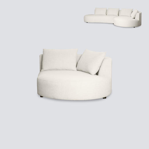 NS家居nsfurniture软包布艺组合沙发NSSF-5465-C2 商品图1