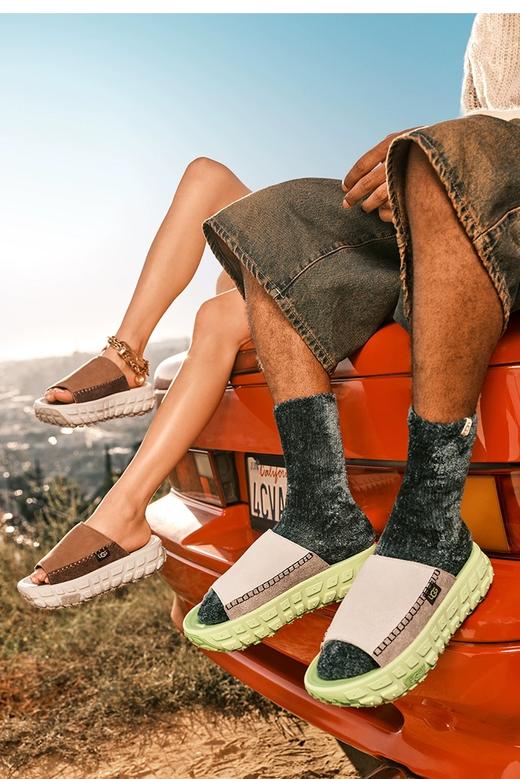 UGG 轮胎底拖鞋 商品图0