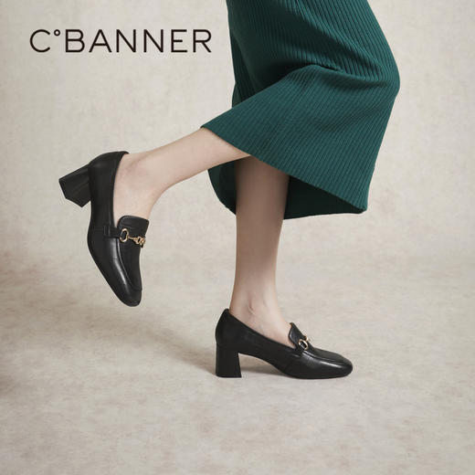 千百度 春季 乐福鞋A24143750 商品图4