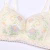都市丽人自然舒适3D创新花形杯内衣女蕾丝文胸B杯适穿3/4杯薄款无钢圈三排扣LB42C7 商品缩略图5