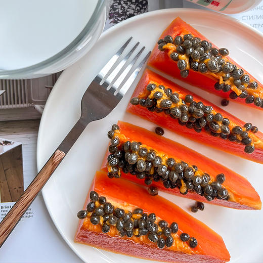 【爆款好评红心木瓜】树上熟无激素催熟 甜而多汁 不打膨大剂 商品图1