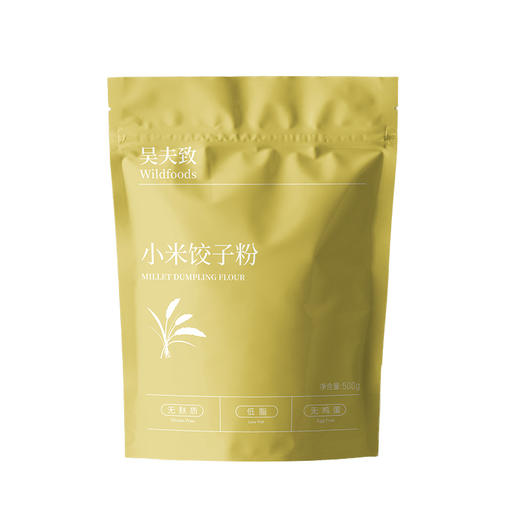 【吴夫致】小米饺子粉 500g/袋 商品图4