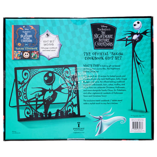 【中商原版】蒂姆伯顿噩梦烘焙食谱 英文原版 Tim Burtons the Nightmare  Baking Cookbook Insight Editions 影视相关 商品图1