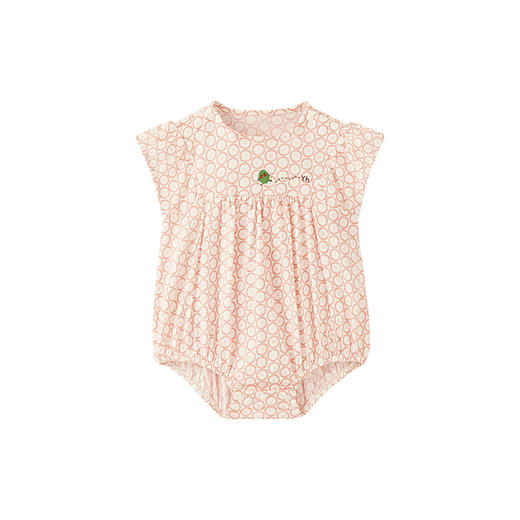 【商场同款】英氏童装连体衣纯棉短袖婴幼儿衣服新款爬服 商品图4