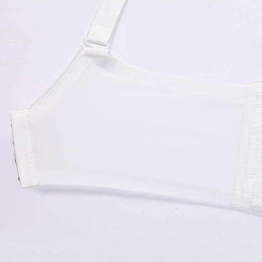 都市丽人凉感小凉风内衣女蕾丝文胸B杯适穿3/4杯薄款无钢圈四排扣LB42B5 商品图7