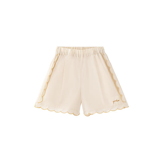 【商场同款】英氏儿童裤子夏季透气中裤女童纯棉休闲裤新款 商品图4