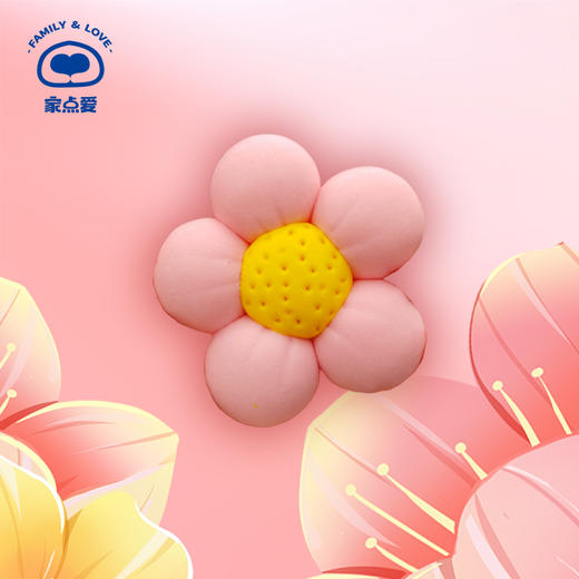 桃花朵朵鲜奶馒头（个） 商品图0