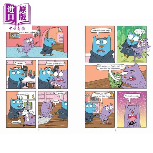 【中商原版】桥梁漫画 考拉袋熊冒险记 1Go To WizardS Wharf 英文原版 儿童图画图像小说 漫画故事读物 精装进口 6-9岁 商品图2