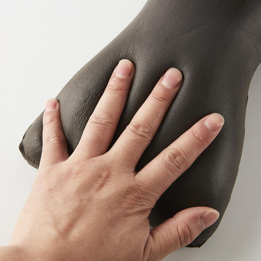 三角颈枕 针织灰色 商品图10