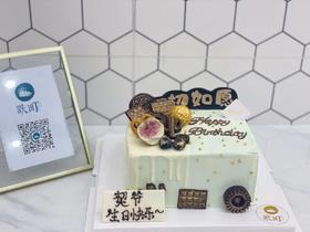 一切如初•方型造型蛋糕