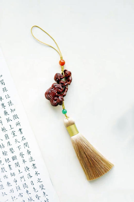 灵芝°小叶紫檀车挂/挂件 商品图2