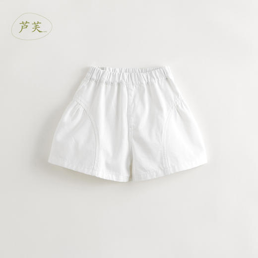 【马克珍妮 芦芙】女童宽松A版软牛仔短裤儿童裤子夏装新款240576 商品图1