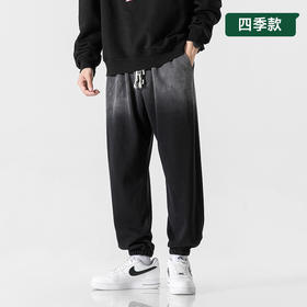 【新款DYF】大依优型大码束脚运动休闲裤加肥加大男装舒适胖子肥佬百搭工装裤运动裤长裤