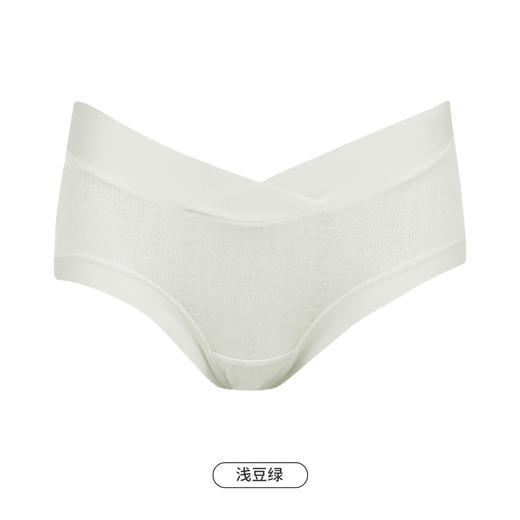 都市丽人功能系列孕妇内裤女人棉提花女士内裤低腰三角内裤LK47A2 商品图10