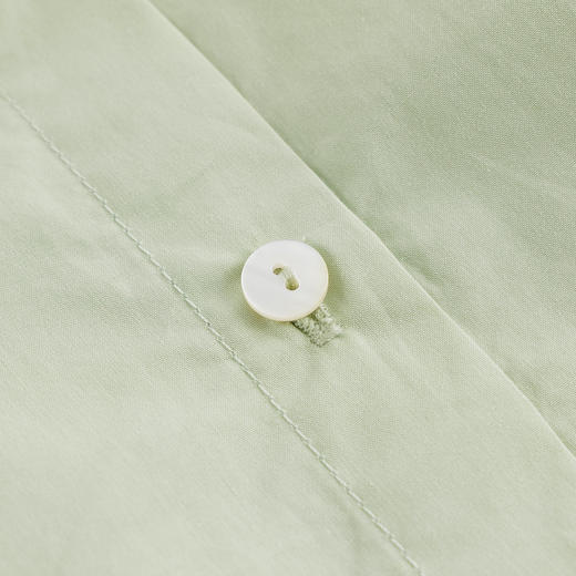 【马克珍妮芦芙】女童荷叶边短袖衬衫儿童纯棉上衣夏装新款240571 商品图4