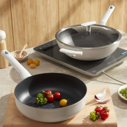 意大利尚尼 | 独有IHC智能恒温技术‼️不沾不焦不糊少油烟❗️秝客Pro系列深煎锅 炒锅 本位锅 商品图2