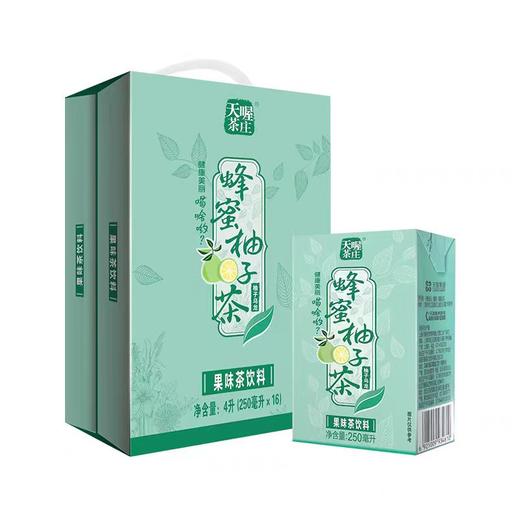 天喔蜂蜜柚子乌龙茶250ml*16盒   整箱批特价 商品图0