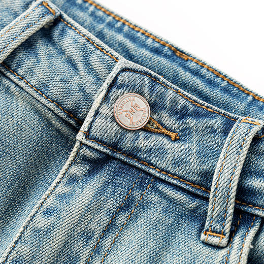 春季新品，简约百搭必备小个子高腰半身裙牛仔裙WLZD-2405307 商品图2