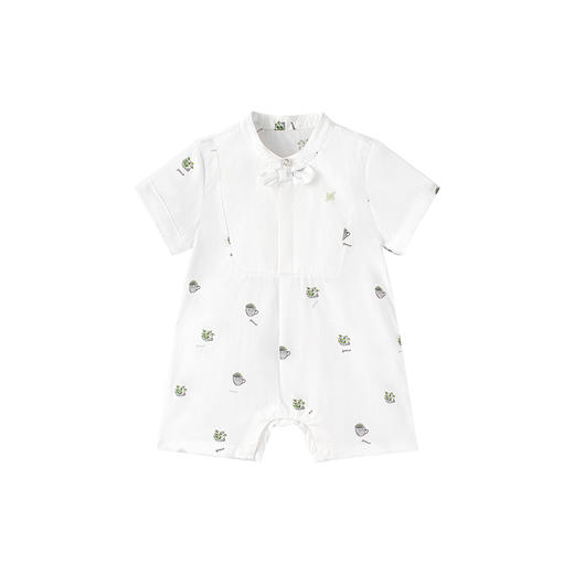 【商场同款】英氏婴儿连体衣透气不闷汗婴儿衣服纯棉新款 商品图4