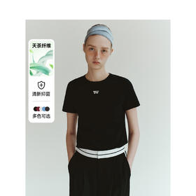 TeenieWeenie小熊字母短袖圆领T恤女夏季女t恤TTRA246415H