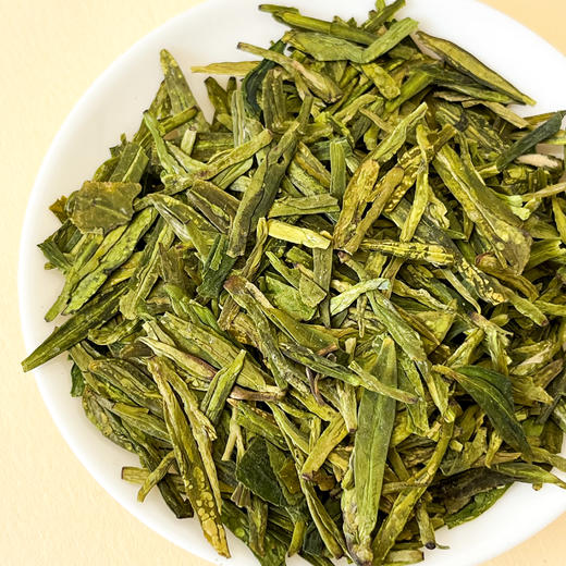 绿茶2025年新茶杭州翁家山龙井特级A（30克如意单瓷） 商品图4