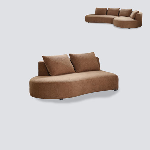 NS家居nsfurniture软包布艺组合沙发NSSF-5465-C2 商品图5