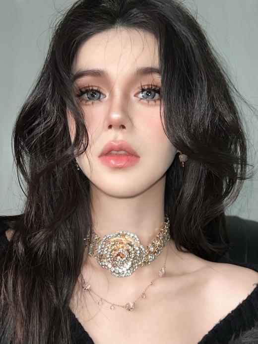 4youthcon 椰奶冰/冰蓝泪 灰绿/灰蓝 14.5mm 年抛 敏感眼不可 商品图7