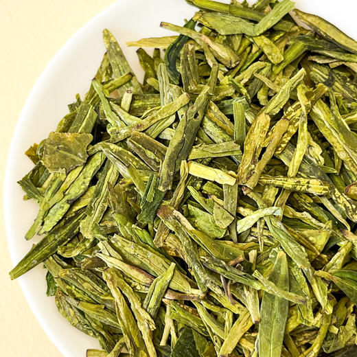 绿茶2025年新茶杭州翁家山龙井特级A（30克如意单瓷） 商品图5