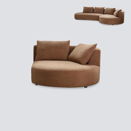 NS家居nsfurniture软包布艺组合沙发NSSF-5465-C2 商品图4