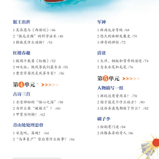 《语文课本里的趣味百科》（1-6年级 全12册） 商品图5