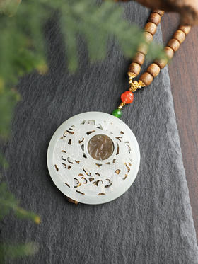 0.8鼓珠原创南红笑佛香囊