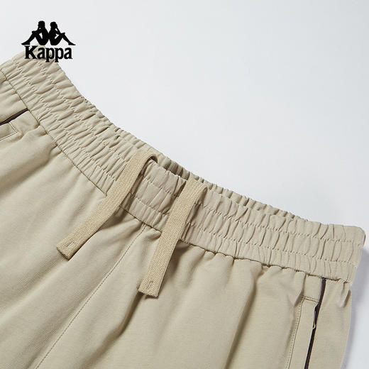 Kappa卡帕复古短裤2024新款男夏运动阔腿裤休闲五分裤K0E32DY27 商品图3
