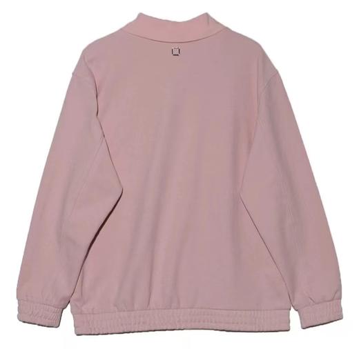 2416810翻领纯色潮牌卫衣春秋长袖时尚百搭宽松套头秋季男女同款 商品图3