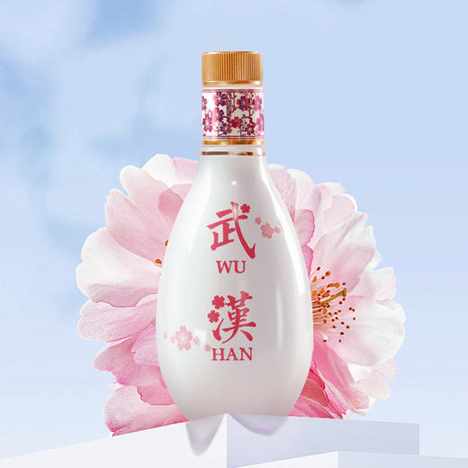 黄鹤楼酒大清香楼20小酒樱花限定版 42度125ml*1瓶 清香型白酒 商品图3