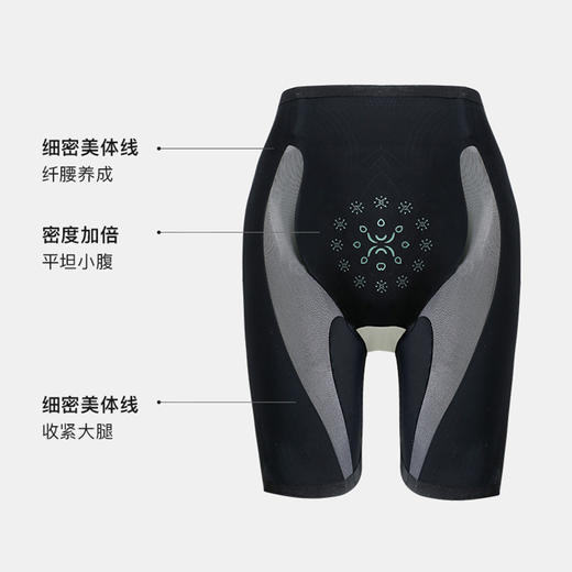 【尚比妮 立瘦提透气收腹裤】为夏天而生的收腹裤 一秒塑形不闷热 收腹束腰 2色可选 商品图4