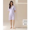 【凉感丝滑冰雪丝】自然醒爱琴海情侣睡衣夏季薄款短袖冰雪丝凉感套装女宽松休闲抗菌男士家居服开衫JLM 商品缩略图6