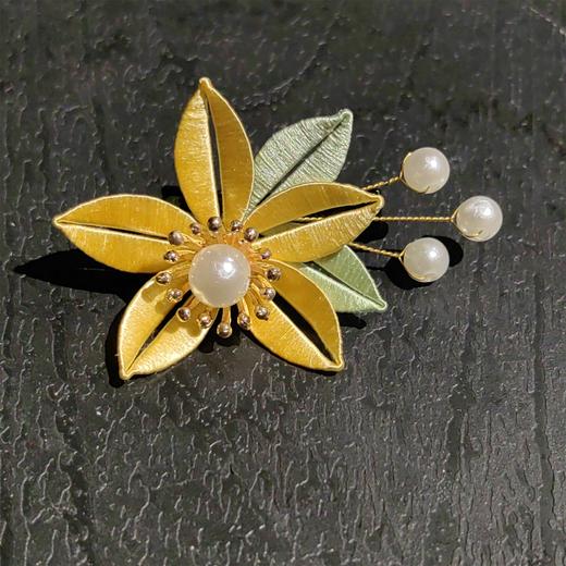 单朵古风缠花发夹（款式随机） 商品图1