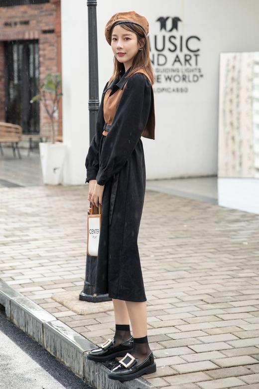 ANSUABEL 马甲衬衫裙两件套套装 14542【不含腰带】 商品图4