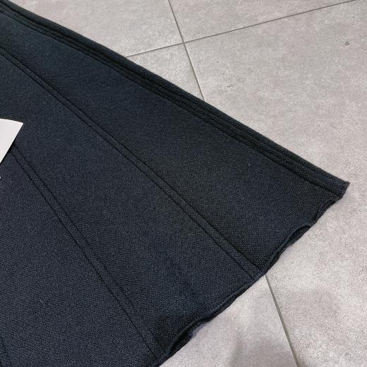 110WS压明线净色百搭毛织半身裙31023（黑） 冬季 313084032105 商品图2