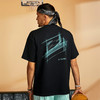 有志者UZIS 针织运动短袖男宽松圆领透气美式篮球纯棉T恤[空间站] 商品缩略图1