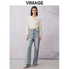 VIMAGE纬漫纪春季新款收腰显瘦女短衬衫V2109709 商品缩略图1