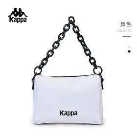 Kappa卡帕复古单肩包2024新款女简约腋下包字母斜挎包K0E48BX71