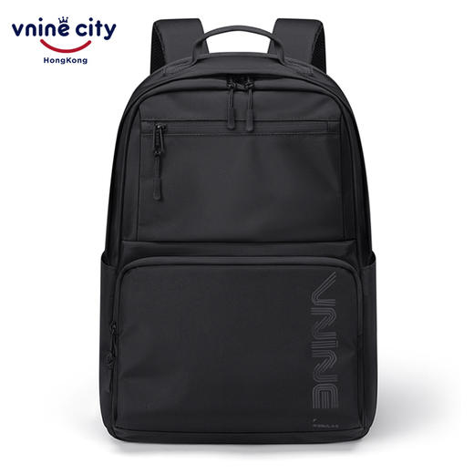 第九城VAS33951 双肩电脑包15.6英寸笔记本电脑包休闲男士背包商务出差包中学生书包女高中生大学生双肩包 商品图1