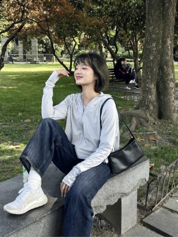 蕉下冰薄系列披肩防晒服（远山灰）-M号 商品图7