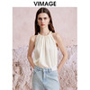 VIMAGE纬漫纪夏季新款气质无袖修身显瘦上衣V2113726 商品缩略图3