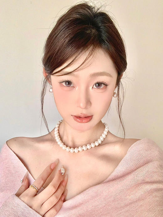 【中直径】PUFF GIRL-月光石粉14.2mm【年抛0-800度 含525/575】 商品图10